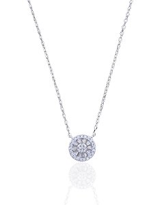 Colar Pizza Elo Português 45cm - Prata 925