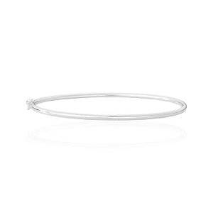 Bracelete Fio Meia Cana 2mm - Prata 925