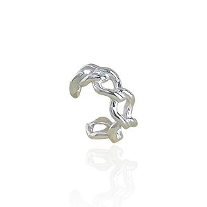 Piercing Fake Elos Vazados - Prata 925