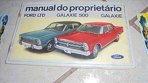 Galaxie 500 E Ltd 1969 Manual Do Proprietário Original