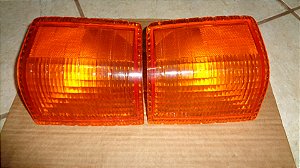 Opala 80_87 D20 - Par De Pisca Seta Lanterna Novas cor Ambar