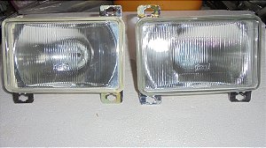 Passat 83_87 - Par De Farol H1 Direito E Esquerdo Rossi Novo