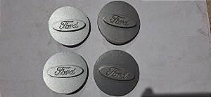 F1000 - Jogo com 4 Calotas calotinhas Centrais Originais novas Ford