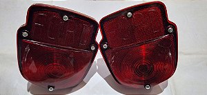 Ford F100_f350_f600 53 A 61 Par De Lanternas Traseiras Metal