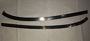 Maverick - Par de friso inferior do parabrisa original inox
