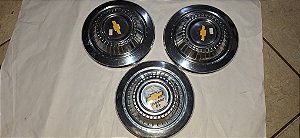 Chevrolet Chevelle 67 - Jogo com 3 Calota Original com detalhe