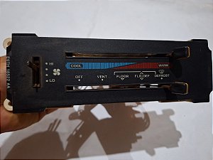 F1000 1993_97 Painel comando do ventilador e ar condicionado