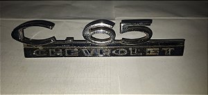 Caminhão Chevrolet C65 - Emblema Do Paralamas Original