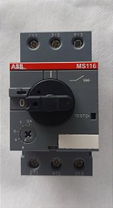 Disjuntor Motor 12A (8-12)50KA MS116 ABB cod.3750