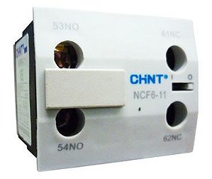 Contato Auxiliar CF 1Na+1Nf NCF6 11, Marca Chint