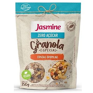 Granola Especial Zero Açúcar Frutas Tropicais 250g - Jasmine