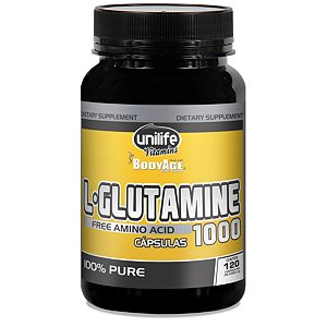 L-Glutamine (Glutamina) Free Amino Acid 120 Cápsulas – BodyAge