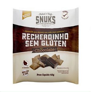 Recheadinho Sem Glúten Sabor Chocolate 45g – Snuks