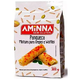 Mistura sem glúten para panqueca, crepes e waffles  300g - Amina