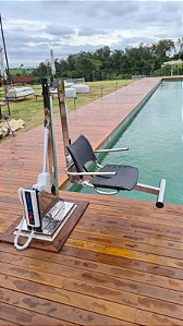 Elevador Para Acessibilidade em Piscinas Com Bateria - PREÇOS PROMOCIONAIS