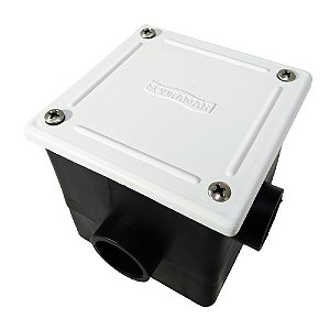 Caixa de Passagem Para Piscinas com Tampa ABS