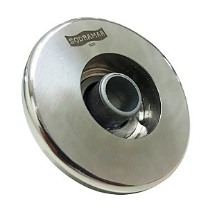 Dispositivo de Retorno Para Piscinas de Alvenaria  1 1/2 polegadas Aço Inox Premium
