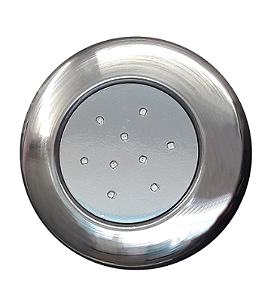 Refletor de LED Para Piscina em Inox 9w RGB Super LED Single