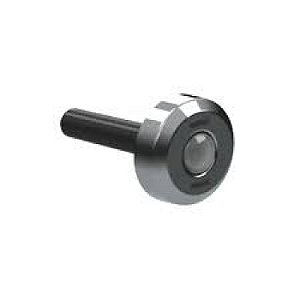 Luminária Hiper Led RGB 9 W - Corpo ABS - Frontal INOX para tubo 25 mm - cabo 1,5m