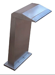 Cascata Amazonas em Aço inox de Piso - Modelo Pratic