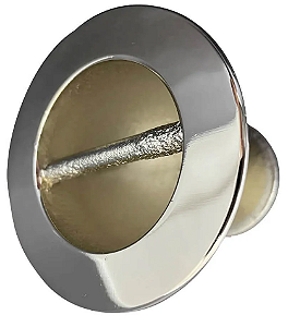 Suporte Para Raia Latão Cromado Para Piscina de Alvenaria - Sodramar