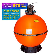 Filtros Para Piscinas Comerciais Válvula Parafusada F950P- Sem Areia