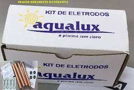 kit Eletrodos Para Ionizador Aqualux - C12 Splash 100