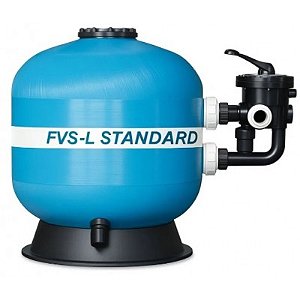 Filtro FVS-100 Standard com Válvula 2 1/2 Pol na Lateral inclusa - Sodramar