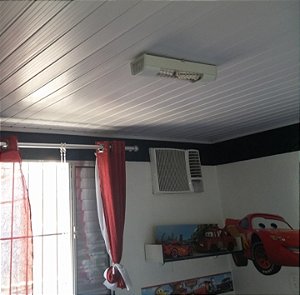 Forro de pvc 10X8 -Branco-FORROPLAST