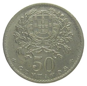 50 Centavos 1956 MBC Portugal Europa