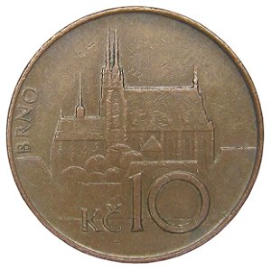10 Coroa 1993 MBC República Tcheca Europa