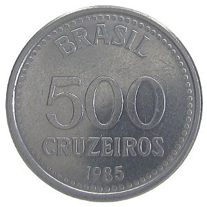 500 Cruzeiros 1985 MBC V.378
