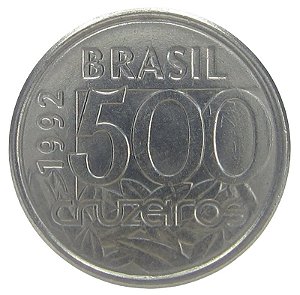 500 Cruzeiros 1992 MBC V.425 Tartaruga Marinha
