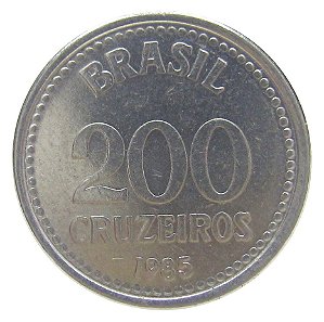 200 Cruzeiros 1985 MBC V.376
