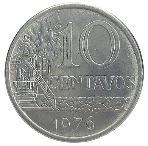 10 Centavos 1976 MBC V.300