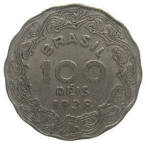 100 Réis 1938 MBC V-163