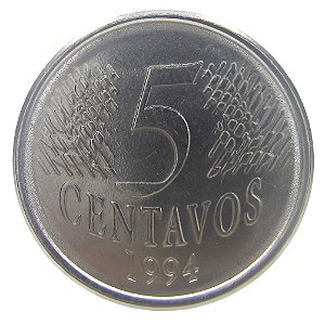 5 Centavos 1994 SOB/FC