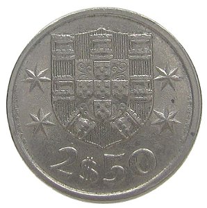 2.5 escudos 1983 MBC Portugal Europa