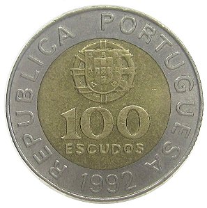 100 Escudos 1992 MBC Portugal Europa