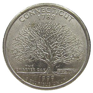 Quarter Dollar 1999 (P) MBC Connecticut Estados Unidos da América