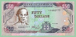 50 Dollars 2004 FE Jamaica América
