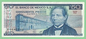 50 Pesos 1981 FE México América