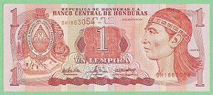 1 Lempira 2004 FE Honduras América