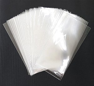 Envelope Plástico Profissional Para Cédulas 9x19cm 100 Un.