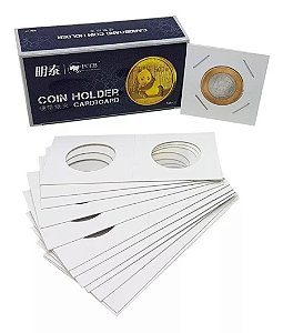 Coin Holder Pccb 50 Unidades - 31.5mm