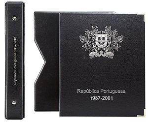 Álbum Luxo Moedas - República Portuguesa
