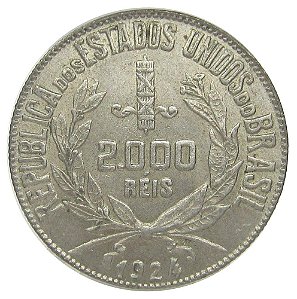2000 Réis 1924 P-710