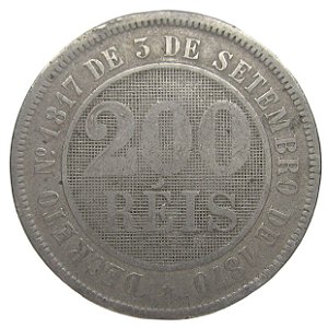 200 Réis 1888 MBC V-034
