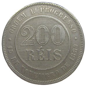 200 Réis 1898 MBC/SOB V-051