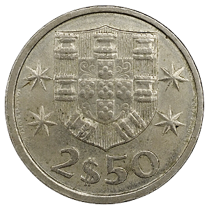 2.50 Escudos 1984 MBC Portugal Europa